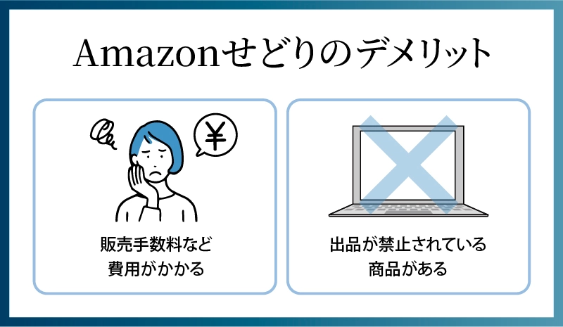 Amazonせどりのデメリット